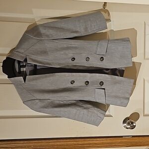 Women's light grey blazer